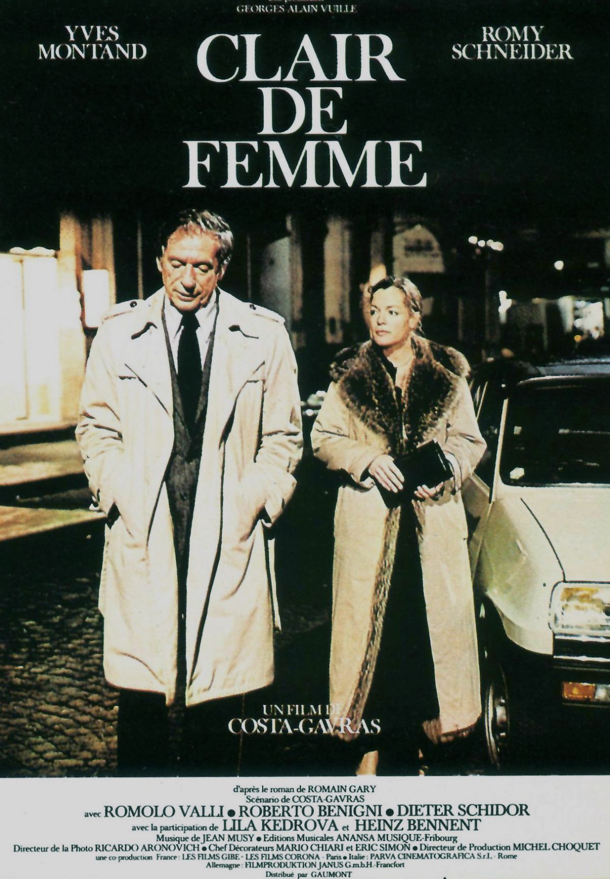 Affiche du film Clair de Femme